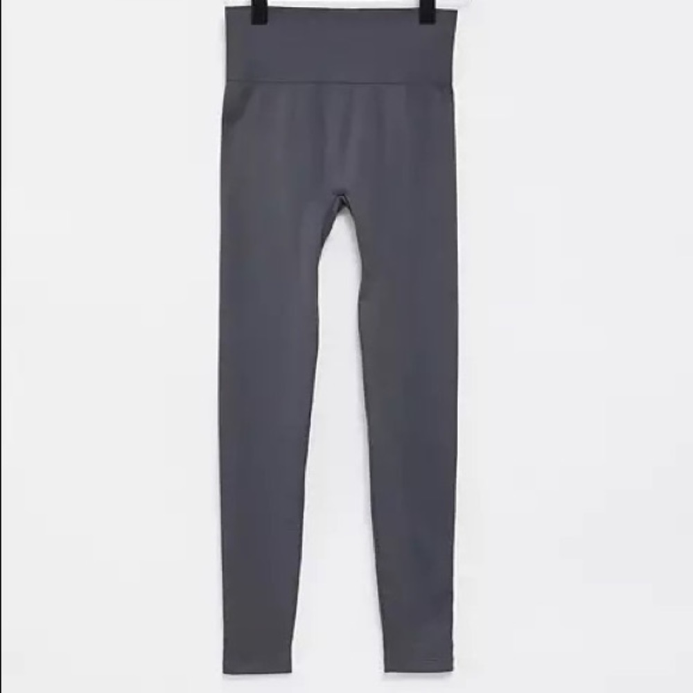 & Other Stories leggings in charcoal